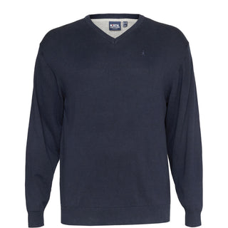 North Latitude / North Latitude Denim North latitude V-neck knit Knit 0581 Night Sky