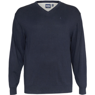 North Latitude / North Latitude Denim North latitude V-neck knit Knit 0581 Night Sky