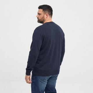 North Latitude / North Latitude Denim North latitude V-neck knit Knit 0581 Night Sky