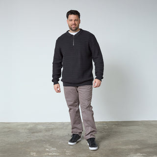 North Latitude / North Latitude Denim PATTERN KNIT PULLOVER Knit 0099 Black
