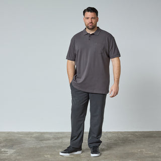 North Latitude / North Latitude Denim POLO T-SHIRT T-shirt 0080 Dark Grey Charcole