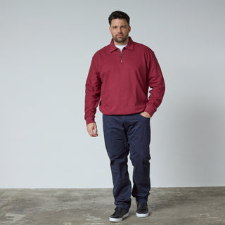 North Latitude / North Latitude Denim POLO T-SHIRT LS Polo LS 0481 Wine red