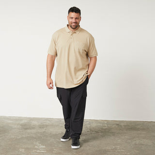 North Latitude / North Latitude Denim Pique polo Polo SS 0730 SAND