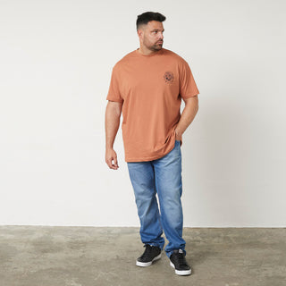 North Latitude / North Latitude Denim Printed t-shirt T-shirt 0325 Amberlight