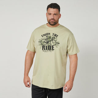 North Latitude / North Latitude Denim Printed t-shirt T-shirt 2660 Light Dust Green