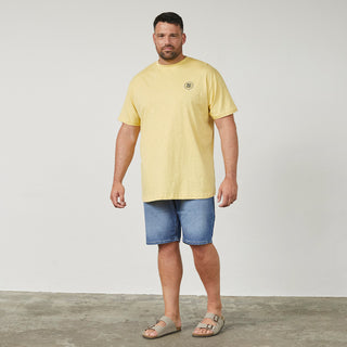 North Latitude / North Latitude Denim Printed t-shirt T-shirt 0751 Corn