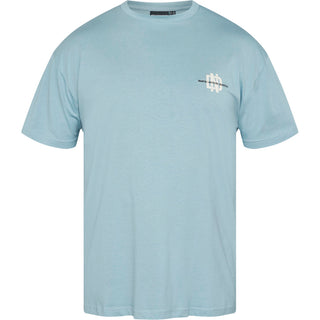 North Latitude / North Latitude Denim Printed tee T-shirt 2259 Dust Blue