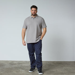 North Latitude / North Latitude Denim STRUCTURED POLO SS Shirt SS 0040 Mid Grey