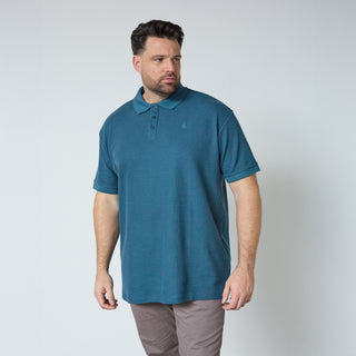 North Latitude / North Latitude Denim STRUCTURED POLO SS Shirt SS 0575 Petrol Blue