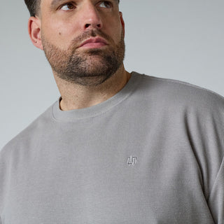 North Latitude / North Latitude Denim STRUCTURED T-SHIRT LS T-shirt LS 0040 Mid Grey