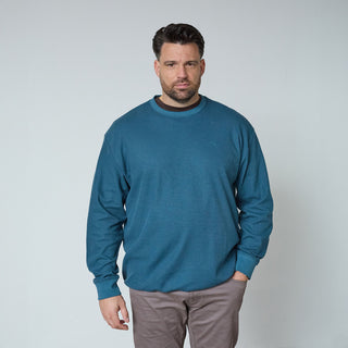 North Latitude / North Latitude Denim STRUCTURED T-SHIRT LS T-shirt LS 0575 Petrol Blue
