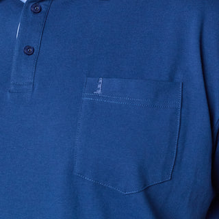 North Latitude / North Latitude Denim SUPERFLEX POLO T-SHIRT Polo SS 0540 Mid Blue