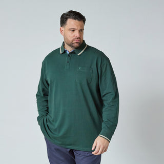 North Latitude / North Latitude Denim SUPERFLEX POLO T-SHIRT LS Polo LS 0680 Dark Green