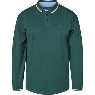 North Latitude / North Latitude Denim SUPERFLEX POLO T-SHIRT LS Polo LS 0680 Dark Green