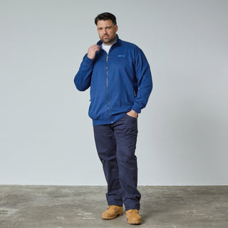 North Latitude / North Latitude Denim SWEAT CARDIGAN BRUSHED Cardigan 0540 Mid Blue