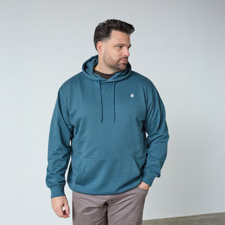 North Latitude / North Latitude Denim SWEAT HOODIE KANGAROO POCKET Sweat Hoodie 0575 Petrol Blue