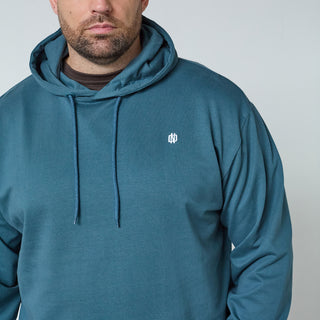 North Latitude / North Latitude Denim SWEAT HOODIE KANGAROO POCKET Sweat Hoodie 0575 Petrol Blue