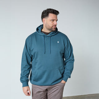 North Latitude / North Latitude Denim SWEAT HOODIE KANGAROO POCKET Sweat Hoodie 0575 Petrol Blue