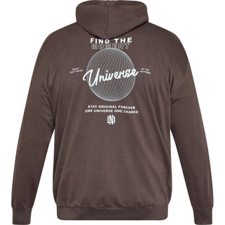 North Latitude / North Latitude Denim SWEAT HOODIE KANGAROO POCKET Sweat Hoodie 0780 Dark Brown
