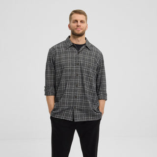 North 56°4 / North 56Denim North 56°4 checked shirt LS Shirt LS 0930 Printed