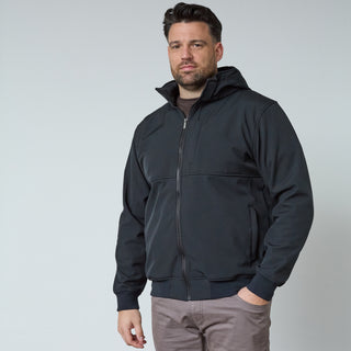 North Latitude / North Latitude Denim Soft shell Jacket w/detachable hood Jacket 0099 Black