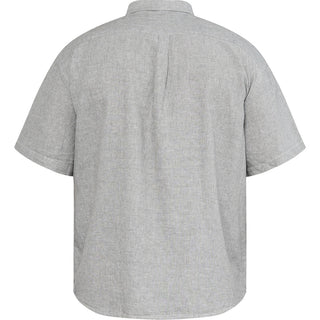 North Latitude / North Latitude Denim Striped linen shirt Shirt SS 2640 Dark Dust Green