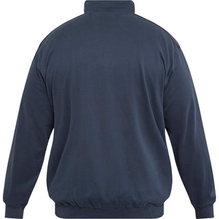 North Latitude / North Latitude Denim Sweat Cardigan Peached Sweatshirt 0580 Navy Blue