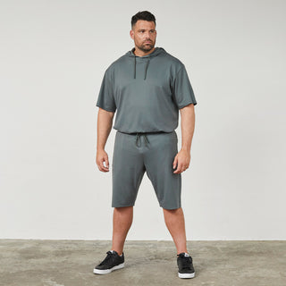 North Latitude / North Latitude Denim Sweat Shorts TALL Shorts 2640 Dark Dust Green