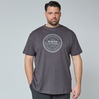 North Latitude / North Latitude Denim T-SHIRT T-shirt 0080 Dark Grey Charcole