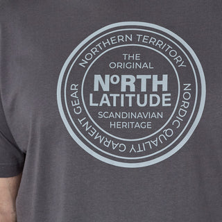 North Latitude / North Latitude Denim T-SHIRT T-shirt 0080 Dark Grey Charcole