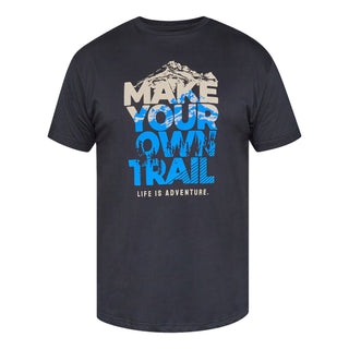 North Latitude / North Latitude Denim T-SHIRT T-shirt 0099 Black