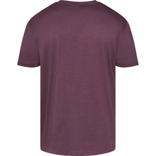 North Latitude / North Latitude Denim T-SHIRT T-shirt 0370 Aubergine