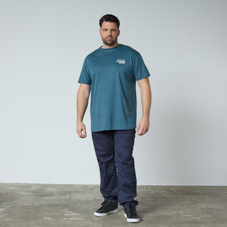 North Latitude / North Latitude Denim T-SHIRTS SS T-shirt 0575 Petrol Blue