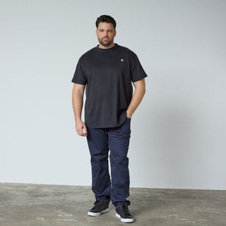 North Latitude / North Latitude Denim T-SHIRT WITH BACK PRINT T-shirt 0099 Black