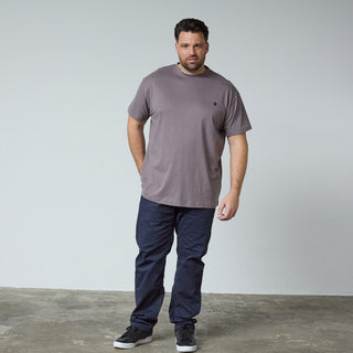 North Latitude / North Latitude Denim T-SHIRT WITH BACK PRINT T-shirt 0075 Steel Grey
