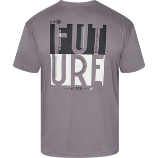 North Latitude / North Latitude Denim T-SHIRT WITH BACK PRINT T-shirt 0075 Steel Grey