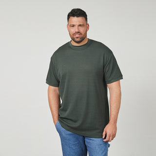 North Latitude / North Latitude Denim T-Shirt Structure T-shirt 2640 Dark Dust Green