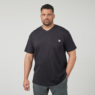 North Latitude / North Latitude Denim V-Neck T-Shirt T-shirt 0099 Black