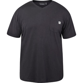 North Latitude / North Latitude Denim V-Neck T-Shirt T-shirt 0099 Black