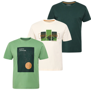 3-Pack T-shirt Forest Trail