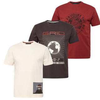 3-Pack T-shirt Urban Graphics
