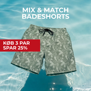 Køb 3 badeshorts og spar 25%